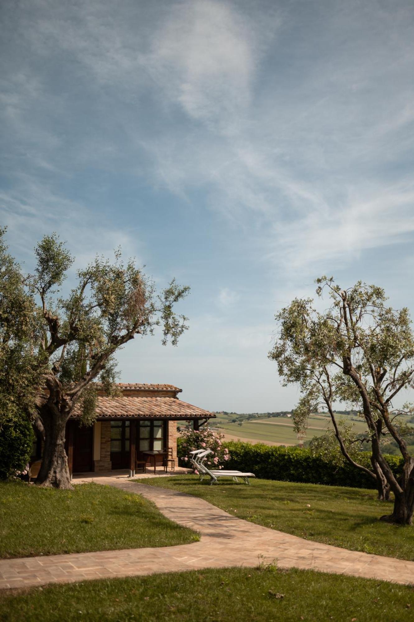 Poggio Antico Apartman Monte San Vito Kültér fotó